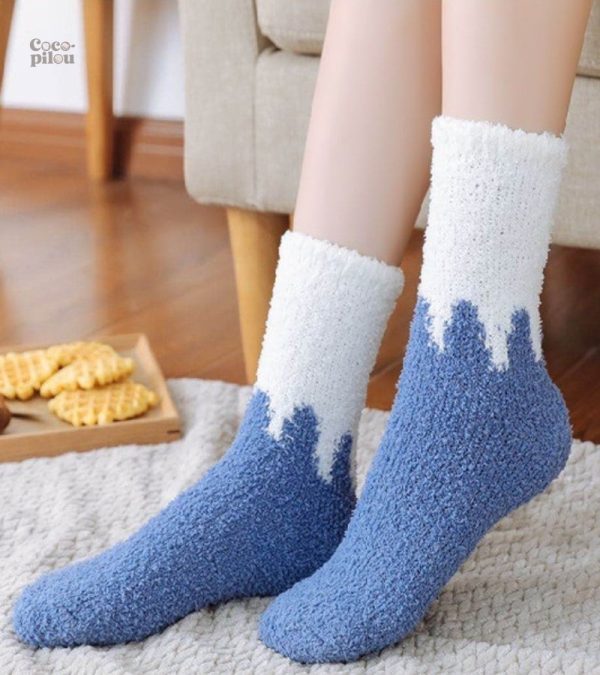 Chaussettes polaires femme confortables et douces