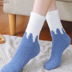 Chaussettes Pilou Pilou pour femme en tissu polaire