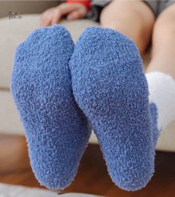 Chaussettes chaudes en polaire pour l'hiver