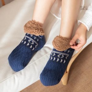 Chaussettes antidérapantes homme Pilou Pilou en tissu doux
