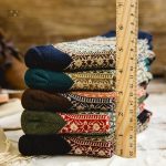 Chaussettes en laine confortables pour l'hiver