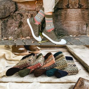 Chaussettes Pilou Pilou douces et chaudes pour femme