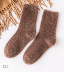 Chaussettes Pilou Pilou chaudes pour l'hiver femme