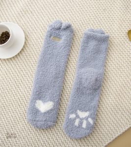 Chaussettes Pilou Pilou colorées et amusantes pour l'hiver