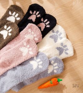 Chaussettes douces et chaudes pour les journées fraîches