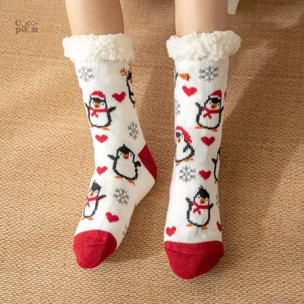 Chaussettes coeur femme confortables Pilou Pilou