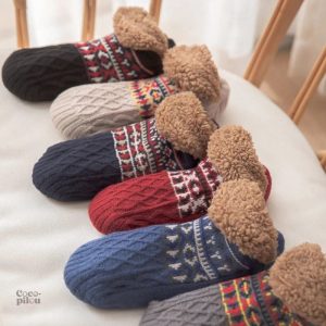 Chaussettes d'intérieur confortables et sécurisées pour hommes