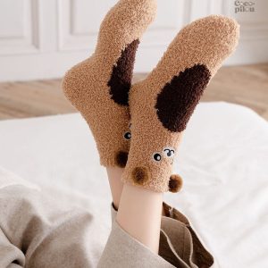 Chaussettes fines et chaudes Pilou Pilou pour femme
