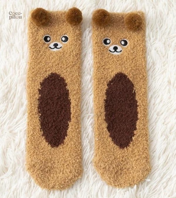 Chaussettes chaudes et confortables pour les journées d'hiver