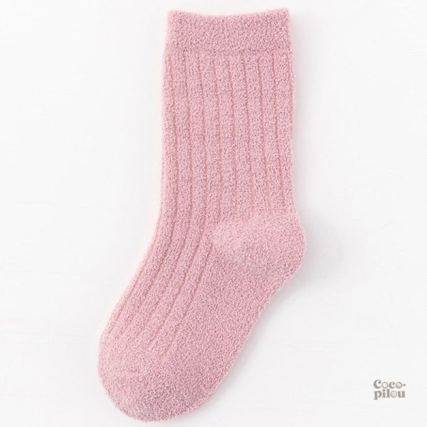 Chaussettes enfant faciles à enfiler