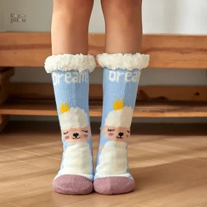 Chaussettes hautes originales pour femme Pilou Pilou