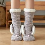Chaussettes hautes lapin Pilou Pilou pour femme