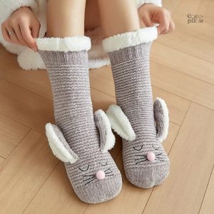 Chaussettes hautes confortables pour un style adorable