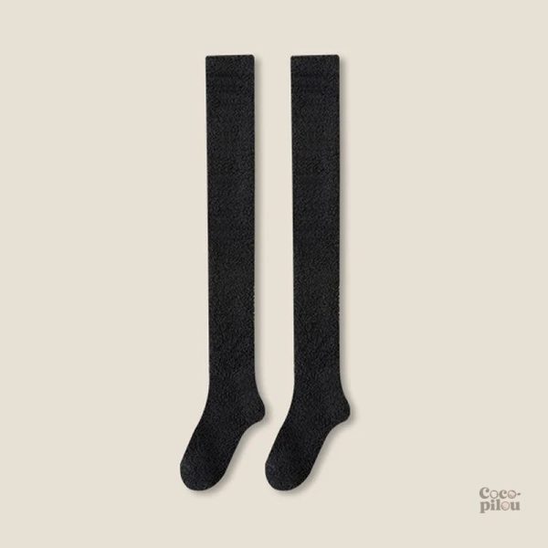 Chaussettes pour femme, idéales pour rester au chaud à la maison