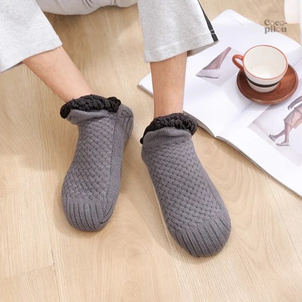 Chaussettes en laine épaisse pour homme