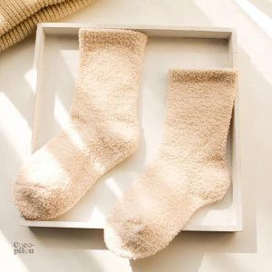 Chaussettes Pilou Pilou crème pour enfant