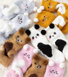 Chaussettes confortables pour l'hiver femme
