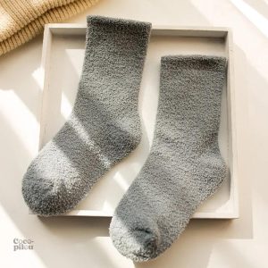 Chaussettes Pilou Pilou grises pour enfant
