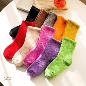 Chaussettes douces en Pilou Pilou pour petits pieds