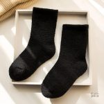 Chaussettes Pilou Pilou noires pour enfant