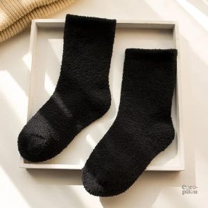 Chaussettes Pilou Pilou noires pour enfant