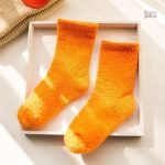 Chaussettes Pilou Pilou orange pour enfant