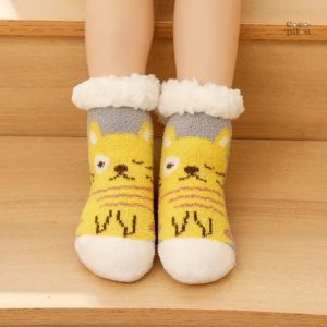 Chausson chaussette bébé Pilou Pilou en tissu doux et confortable