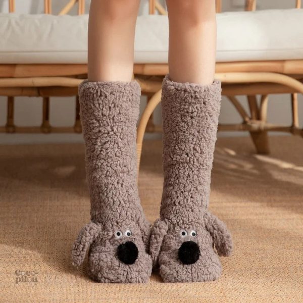 chausson-chaussette-femme-pilou-pilou-1 Chausson chaussette femme Pilou Pilou