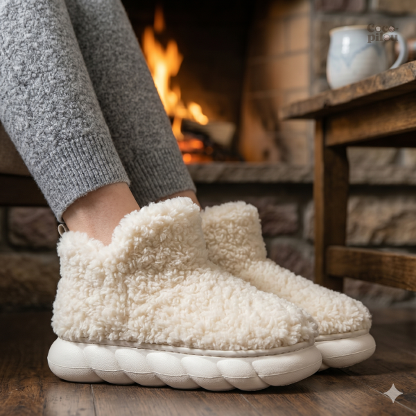 Confort ultime avec ces chaussons pour femme