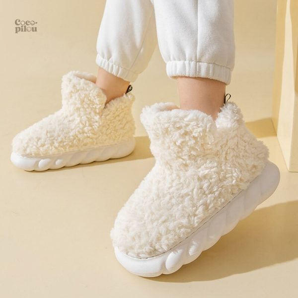 Chaussons moelleux pour des moments de détente