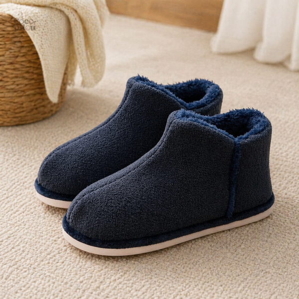 Chausson fourré mouton femme confortable et douillet