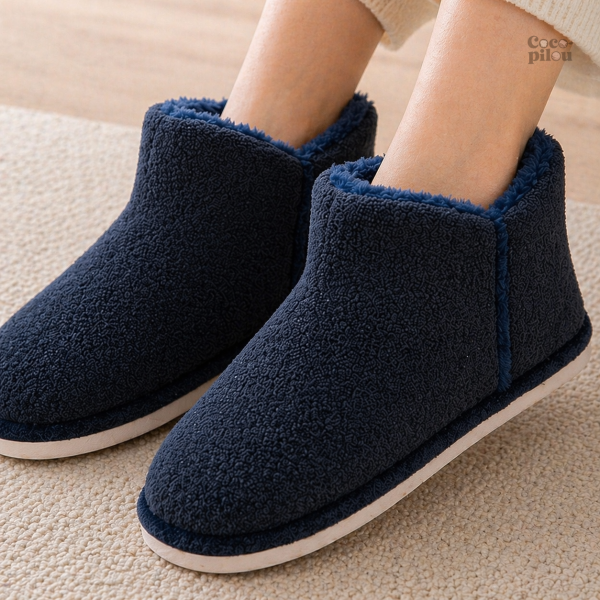 Modèle de chausson mouton pour un confort optimal