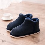 Chausson fourré pour femme, style Pilou Pilou tendance