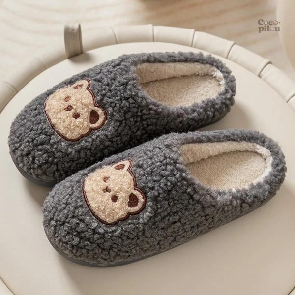 Chausson homme Pilou Pilou en laine douce et confortable