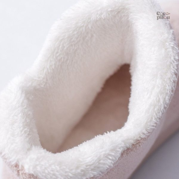 Chausson molletonné pour un hiver cosy