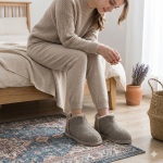 Chausson Pilou Pilou femme en matière chaleureuse