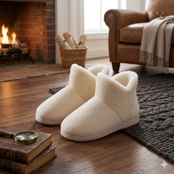 Chausson Pilou femme confort douillet