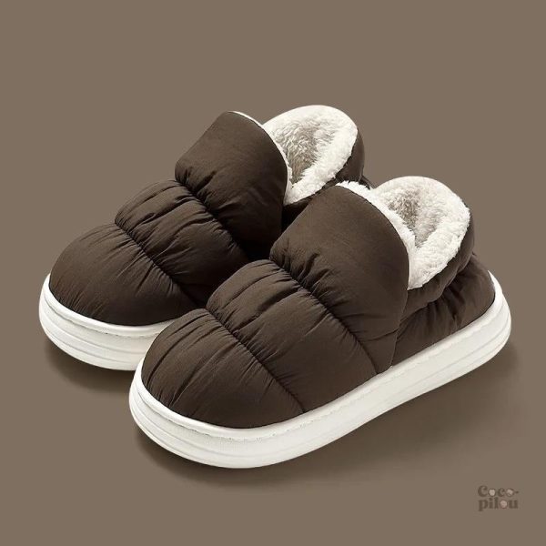 Chaussons rembourrés homme Pilou Pilou confortables