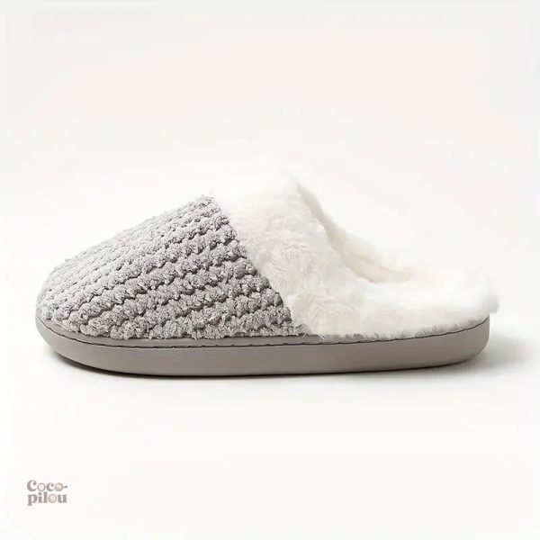 Chaussons homme antidérapants, style Pilou Pilou