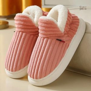 Chaussons femme en Pilou Pilou, idéals pour les soirées cocooning