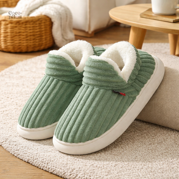 Chaussons Pilou Pilou fourrés pour femme