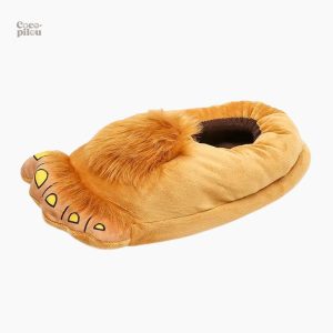 Chaussons polaires homme inspirés des pieds de hobbit