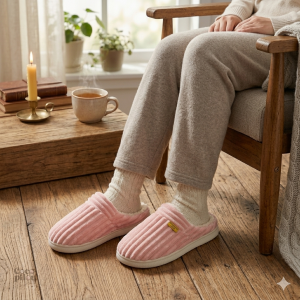 Chaussons doux en polaire pour un hiver chaleureux