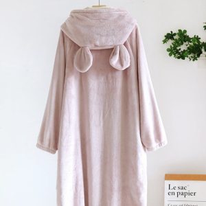 Chemise de nuit douce et chaleureuse pour l'hiver