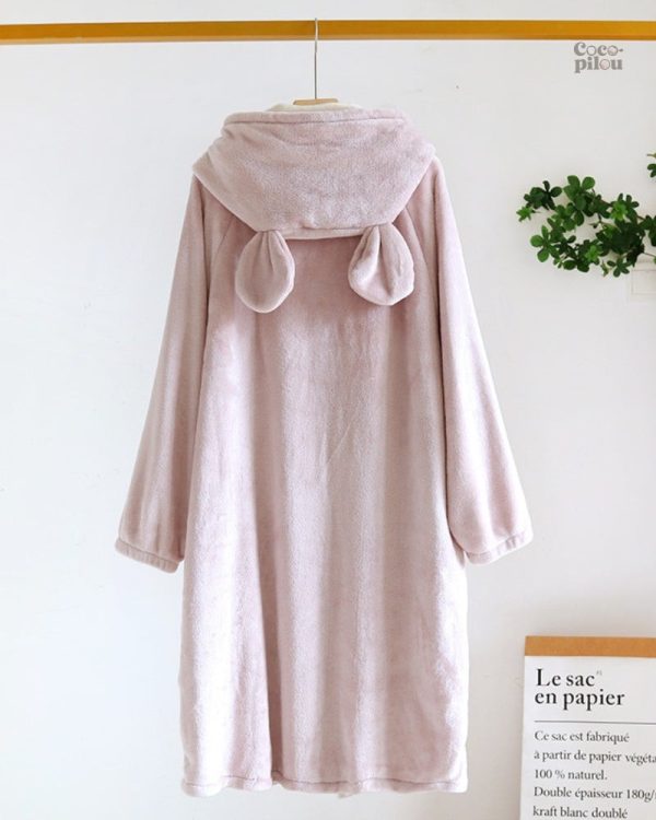 Chemise de nuit douce et chaleureuse pour l'hiver