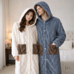 Chemise de nuit douce pilou pilou idéale pour l'hiver
