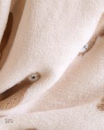 Chemise de nuit femme en matière polaire
