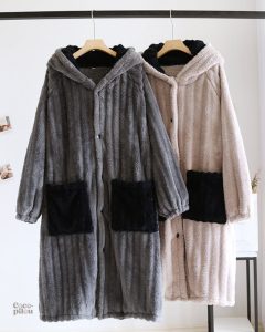 Pyjama flanelle pour homme, style Pilou Pilou
