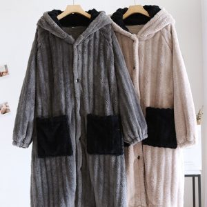 Pyjama flanelle pour homme, style Pilou Pilou
