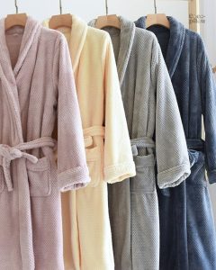 Vêtements chauds pour homme, chemise de nuit Pilou Pilou hiver